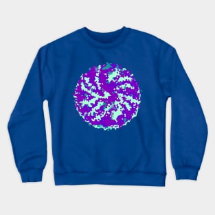 Single Whirly Dirly Portal Camo Crewneck Sweatshirt